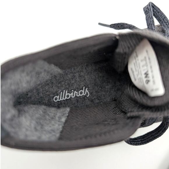 Allbirds Tree Topper High Top Sneaker Shoes Women's Black Size US6 EU35 - Picture 7 of 12